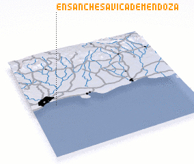 3d view of Ensanche Savica de Mendoza