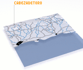 3d view of Cabeza de Toro