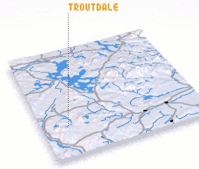 3d view of Troutdale