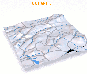 3d view of El Tigrito