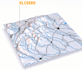 3d view of El Cerro