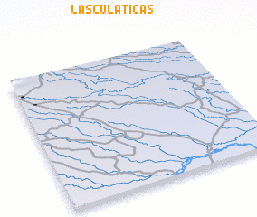 3d view of Las Culaticas