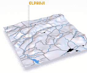 3d view of El Paují