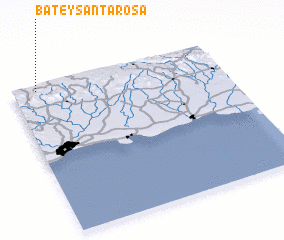 3d view of Batey Santa Rosa