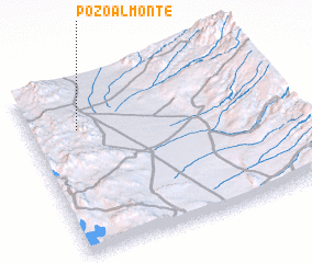 3d view of Pozo Almonte