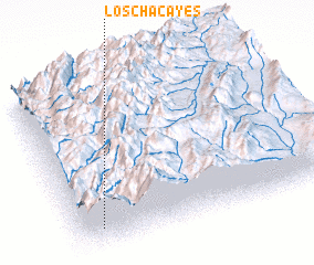 3d view of Los Chacayes