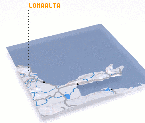 3d view of Loma Alta