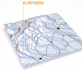 3d view of El Potrero