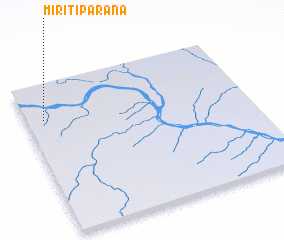 3d view of Mirití Paraná