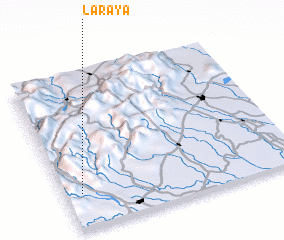 3d view of La Raya