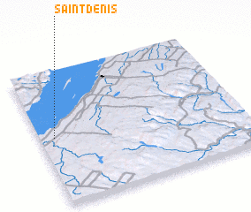 3d view of Saint-Denis