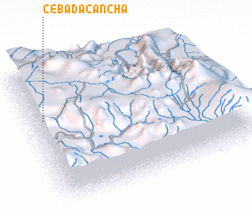 3d view of Cebadacancha