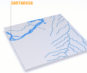 3d view of Santa Rosa