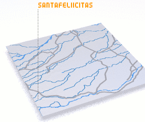 3d view of  Santa Feliícitas