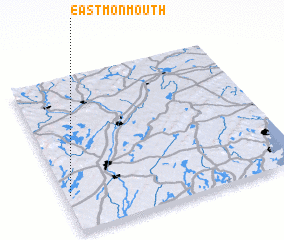 3d view of East Monmouth
