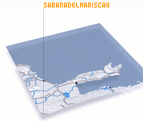 3d view of Sabana del Mariscao