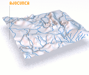 3d view of Ajo Cunca