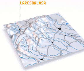 3d view of La Resbalosa