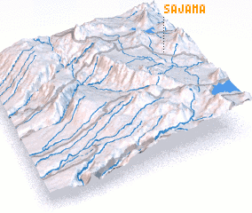 3d view of Sajama