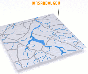 3d view of Konsanbougou