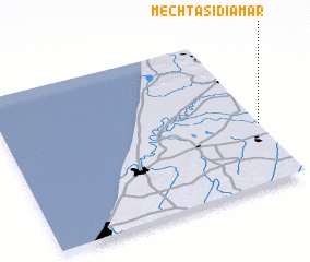 3d view of Mechta Sidi Amar