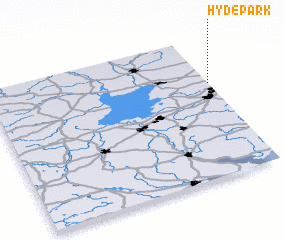 3d view of Hyde Park