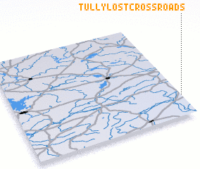 3d view of Tullylost Cross Roads