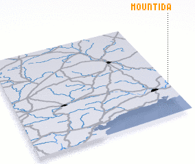 3d view of Mount Ida