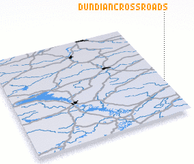 3d view of Dundian Cross Roads