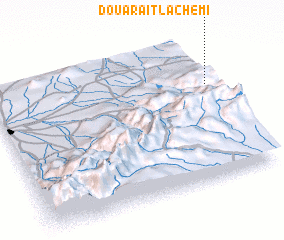 3d view of Douar Aït Lachemi