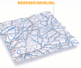 3d view of Bairro do Carvalhal