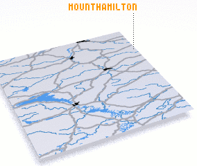 3d view of Mount Hamilton