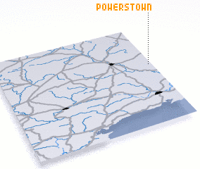 3d view of Powerstown