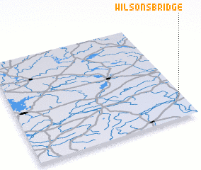 3d view of Wilsonʼs Bridge