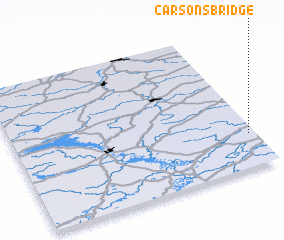 3d view of Carsons Bridge