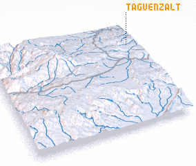 3d view of Taguenzalt