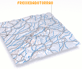 3d view of Freixeda do Torrão