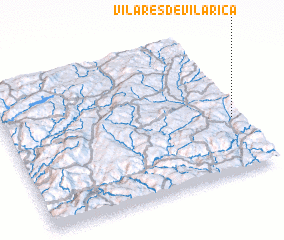 3d view of Vilares de Vilariça