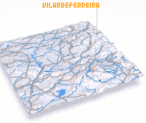 3d view of Vilar de Ferreira