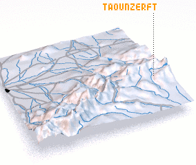 3d view of Taounzerft