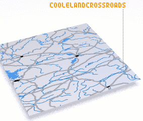 3d view of Cooleland Cross Roads