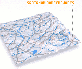 3d view of Santa Marina de Frojanes