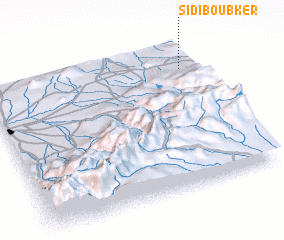 3d view of Sidi Boubker