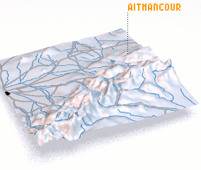 3d view of Aït Mancour