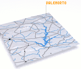 3d view of Vale Morto