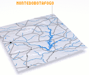 3d view of Monte do Botafogo