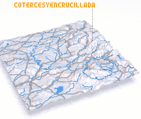 3d view of Coterces y Encrucillada