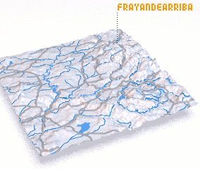 3d view of Frayán de Arriba