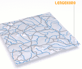 3d view of Lengékoro