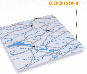 3d view of Clements Town